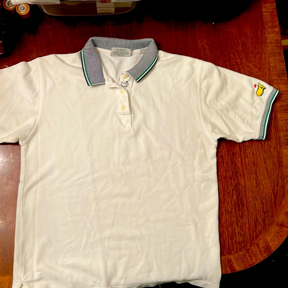 Vintage Master’s White Polo Shirt
